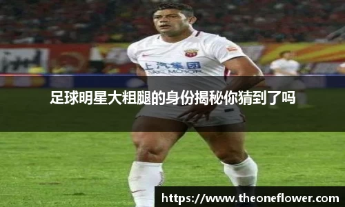 足球明星大粗腿的身份揭秘你猜到了吗
